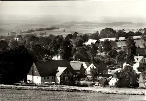 Ak Dörnthal Olbernhau im Erzgebirge Sachsen, Panorama vom Ort