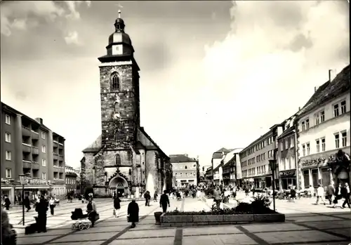 Ak Gotha in Thüringen, Neumarkt mit Kirche