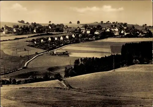 Ak Wünschendorf Lengefeld im Erzgebirge Sachsen, Panorama