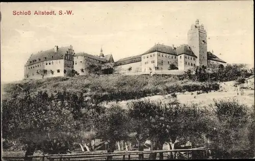 Ak Allstedt in Sachsen Anhalt, Schloss