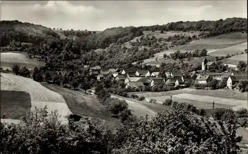 Ak Garnbach Wiehe im Kyffhäuserkreis, Panorama