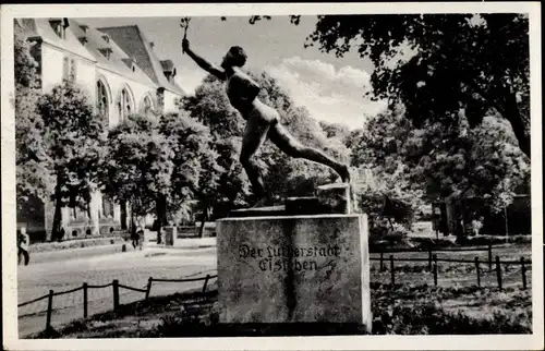 Ak Lutherstadt Eisleben, Marathonläufer