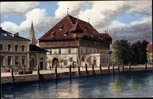 Künstler Ak Konstanz am Bodensee, Conciliumsgebäude, WIRO 2398