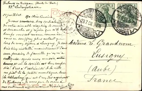 Ak Freiburg im Breisgau, Münsterplatz mit Kaufhaus