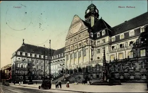 Ak Kassel in Hessen, Neues Rathaus