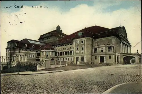 Ak Kassel in Hessen, Königl. Theater