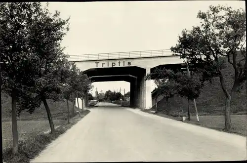 Foto Triptis in Thüringen, Autobahnauffahrt