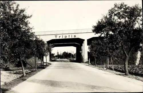 Foto Triptis in Thüringen, Autobahnauffahrt