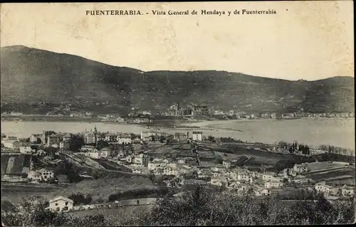 Ak Hondarribia Fuenterrabia Baskenland, Vista general, Hendaya