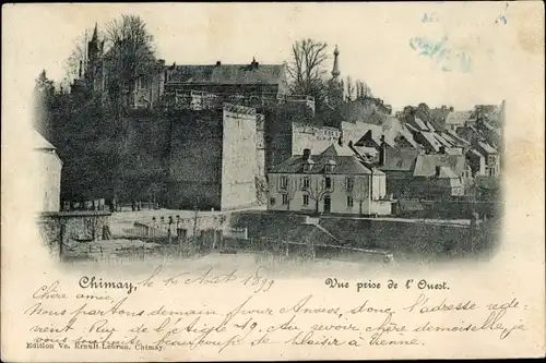 Ak Chimay Wallonien Hennegau, Vue prise de l'Ouest