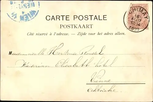 Ak Chimay Wallonien Hennegau, Vue prise de l'Ouest