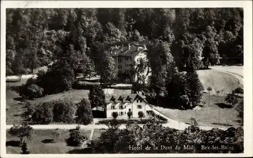 Ak Bex les Bains Kanton Waadt, Hotel de la Dent du Midi