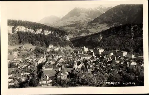 Ak Feldkirch Vorarlberg, Gesamtansicht