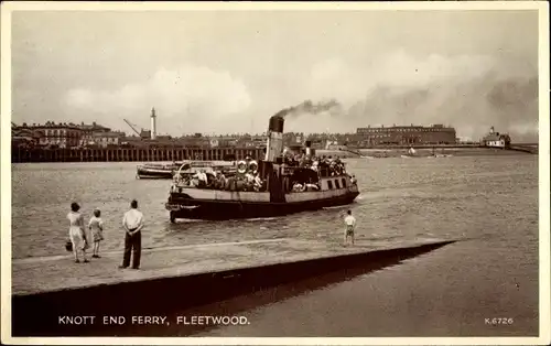 Ak Fleetwood North West England, Knott and Ferry