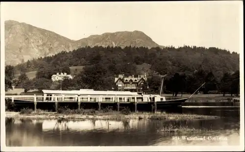 Ak Coniston Cumbria England, Waterhead