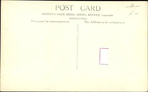 Ak Coniston Cumbria England, Waterhead