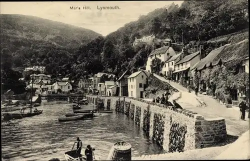 Ak Lynmouth Devon England, Mar's Hill.