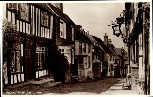 Ak Rye East Sussex England, Mermaid Street