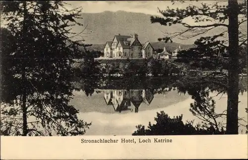 Ak Loch Katrine Schottland, Stronachlachar Hotel