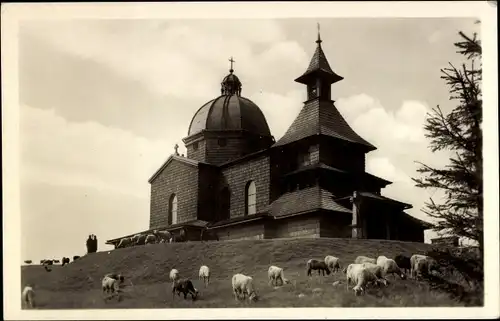 Ak Radhošť Radhoscht Region Pardubice, Kapelle