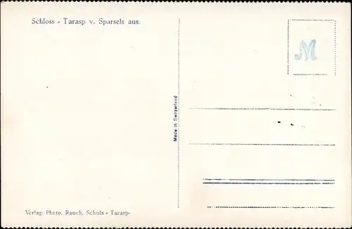 Ak Tarasp Scuol Kanton Graubünden, Schloss Tarasp