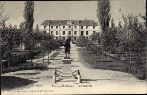 Ak Ferney Voltaire Ain, La Mairie