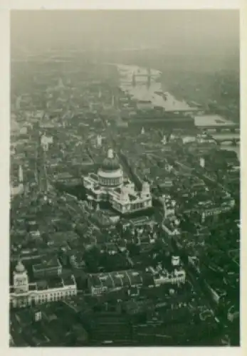 Sammelbild Zeppelin Weltfahrten Nr. 179, England-Fahrten, London, St. Pauls Cathedral