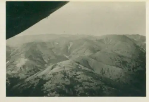 Sammelbild Zeppelin Weltfahrten Nr. 164, Welt-Fahrt 1929, Stonowoi Gebirge, Stanowoi, Sibirien