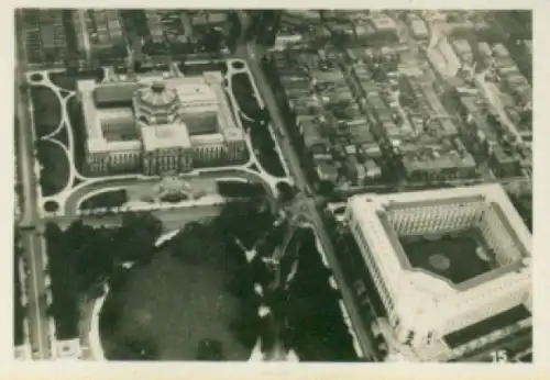 Sammelbild Zeppelin Weltfahrten 137 Amerika-Fahrt 1928 Library of Congress Washington DC, Bibliothek