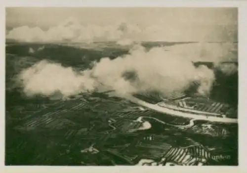 Sammelbild Zeppelin Weltfahrten Nr. 150 Spanien-Fahrt 1929, Salinen bei San Fernando