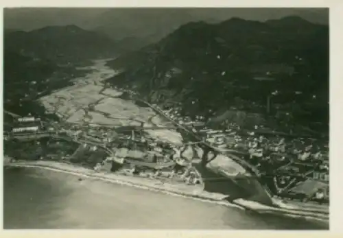 Sammelbild Zeppelin Weltfahrten Nr. 151 Spanien-Fahrt 1929, Grenze von Monaco