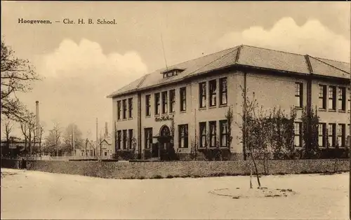 Ak Hoogeveen Drenthe, Chr. H. B. School