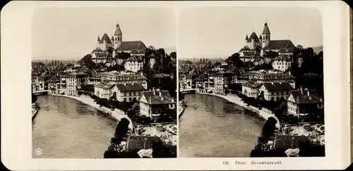 Stereo Kabinett Foto Thun Kt. Bern Schweiz, Totalansicht