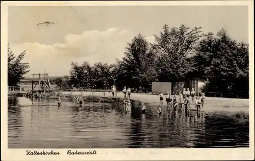 Ak Kaltenkirchen in Holstein, Badeanstalt