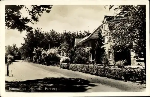 Ak Hellendoorn Overijssel, Nijverdal Parkweg