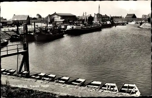 Ak Made Drimmelen Nordbrabant Niederlande, Nieuwe Haven