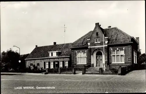 Ak Lage Mierde Nordbrabant, Gemeentehuis