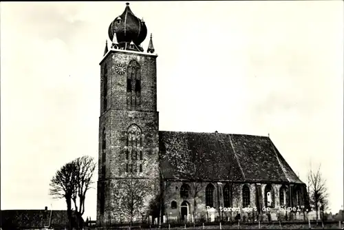 Foto Ak Deinum Friesland Niederlande, Kirche