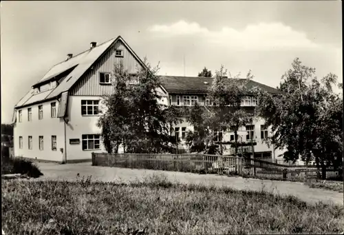 Ak Pobershau Marienberg im Erzgebirge, Erholungsheim Haus Katzenstein