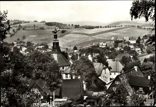 Ak Seiffen im Erzgebirge, Teilansicht