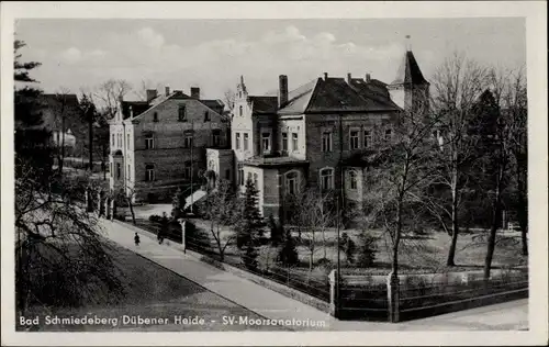Ak Bad Schmiedeberg in der Dübener Heide, SV-Moorsanatorium