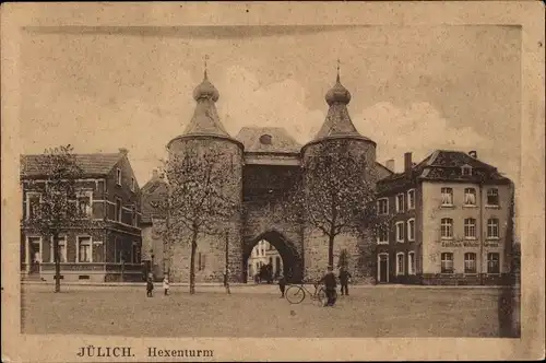 Ak Jülich in Nordrhein Westfalen, Hexenturm