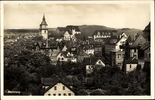 Ak Backnang in Württemberg, Panorama vom Ort