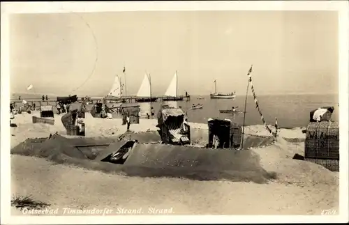 Ak Ostseebad Timmendorfer Strand, Strand, Segelboote