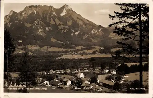 Ak Fischbach Flintsbach am Inn Oberbayern, Heuberg