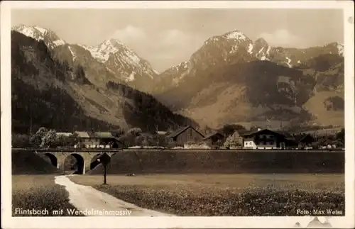 Ak Fischbach Flintsbach am Inn Oberbayern, Wendelsteinmassiv