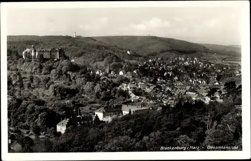 Ak Blankenburg am Harz, Gesamtansicht