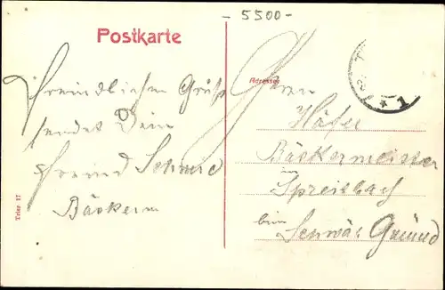 Ak Trier an der Mosel, Moselbrücke