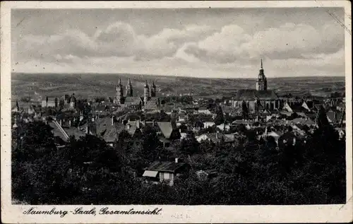 Ak Naumburg an der Saale, Gesamtansicht