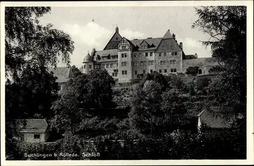 Ak Beichlingen Kölleda in Thüringen, Schloss